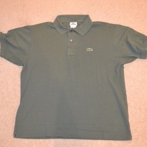 LACOSTE Men's Classic Pique Polo SS Shirt Size M.5